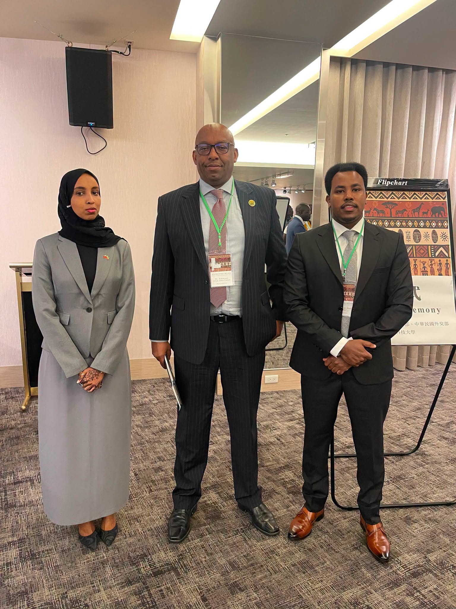 Amb. Khadan Siyaad , paid visit to Taiwan,