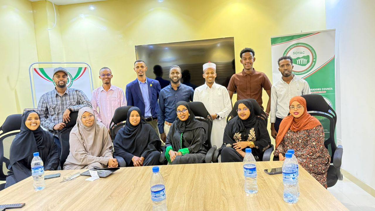 We at SOYAC  proudly bid farewell to 12 Somaliland youth who will be attending the Nairobi Summer School at Addis Ababa University.