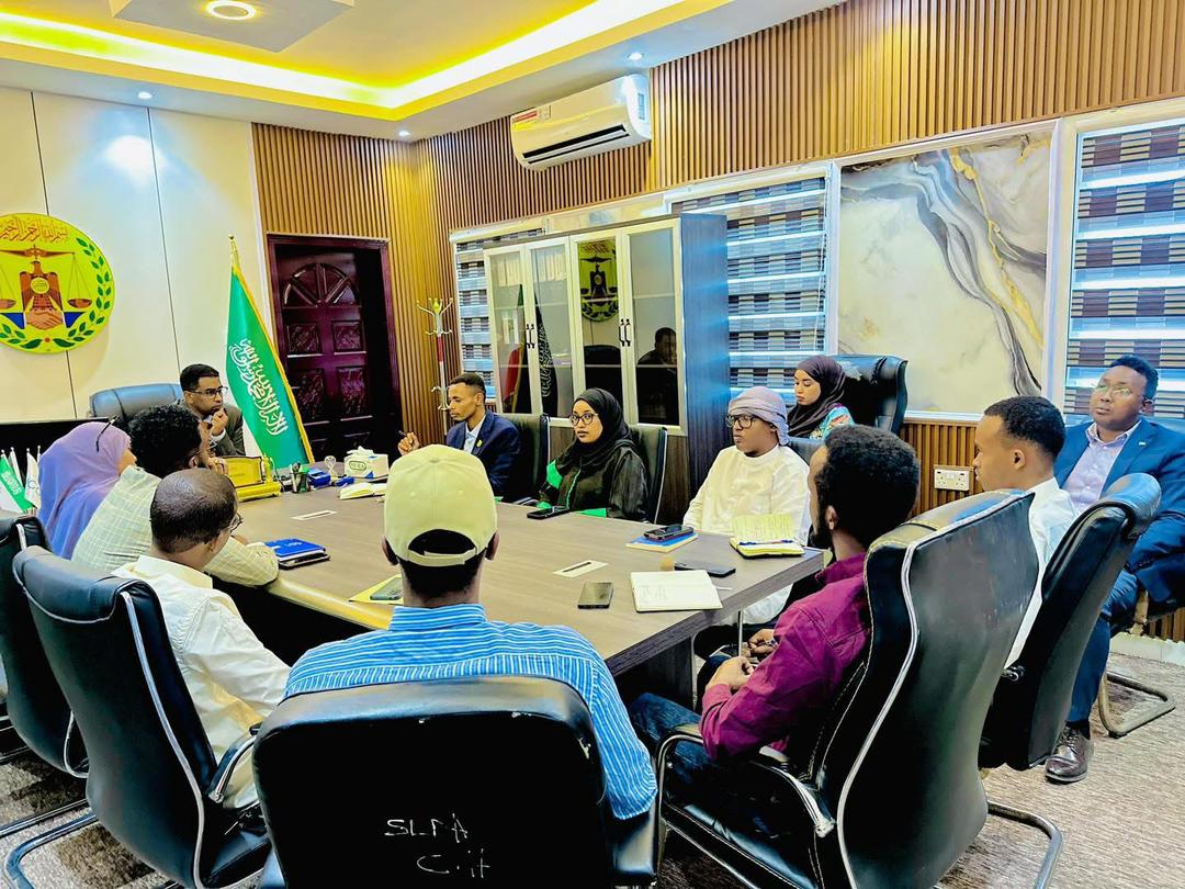 The meeting between the Director of the Ministry of Foreign Affairs of the Republic of Somaliland and SOYAC.