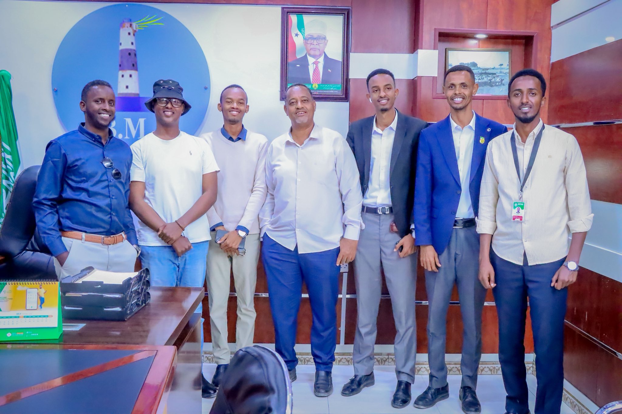 Soyac and the meeting of the mayor of the city of Berbera.